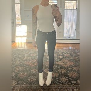 Rag & Bone Skinny Jean in Dark Woodford Wash